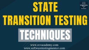 State Transition Testing Technique